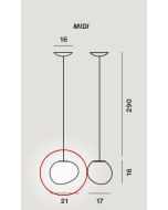 Foscarini Gregg Tavolo Midi spare part