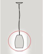 Foscarini Buds Sospensione 1 Halogen Ersatzglas/Foscarini Buds Sospensione 1 Halogen spare glass