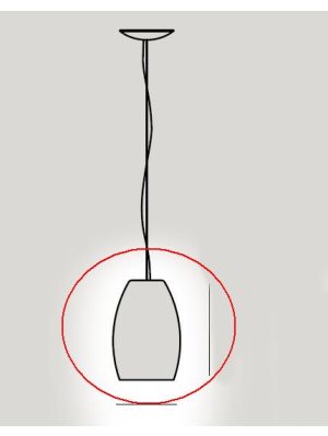 Foscarini Buds Sospensione 1 Halogen Ersatzglas/Foscarini Buds Sospensione 1 Halogen spare glass