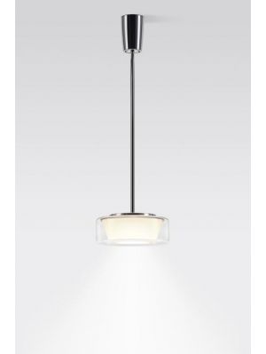 Serien Lighting Curling Suspension M Tube clear/ con. opal